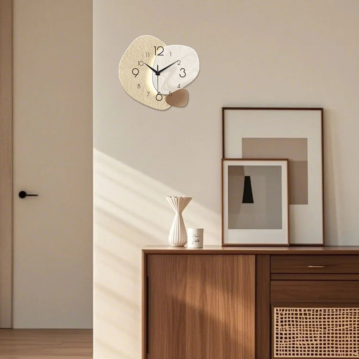 Choice Silent Quartz Wall Clock For Bedroom And Living Room