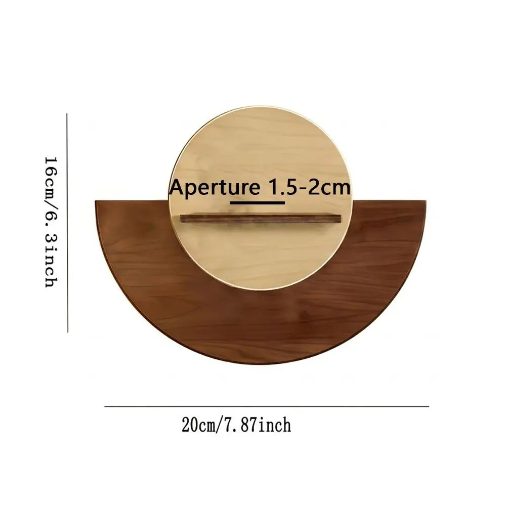 Wall Mount Plant Shelf For Indoor Home Office Display