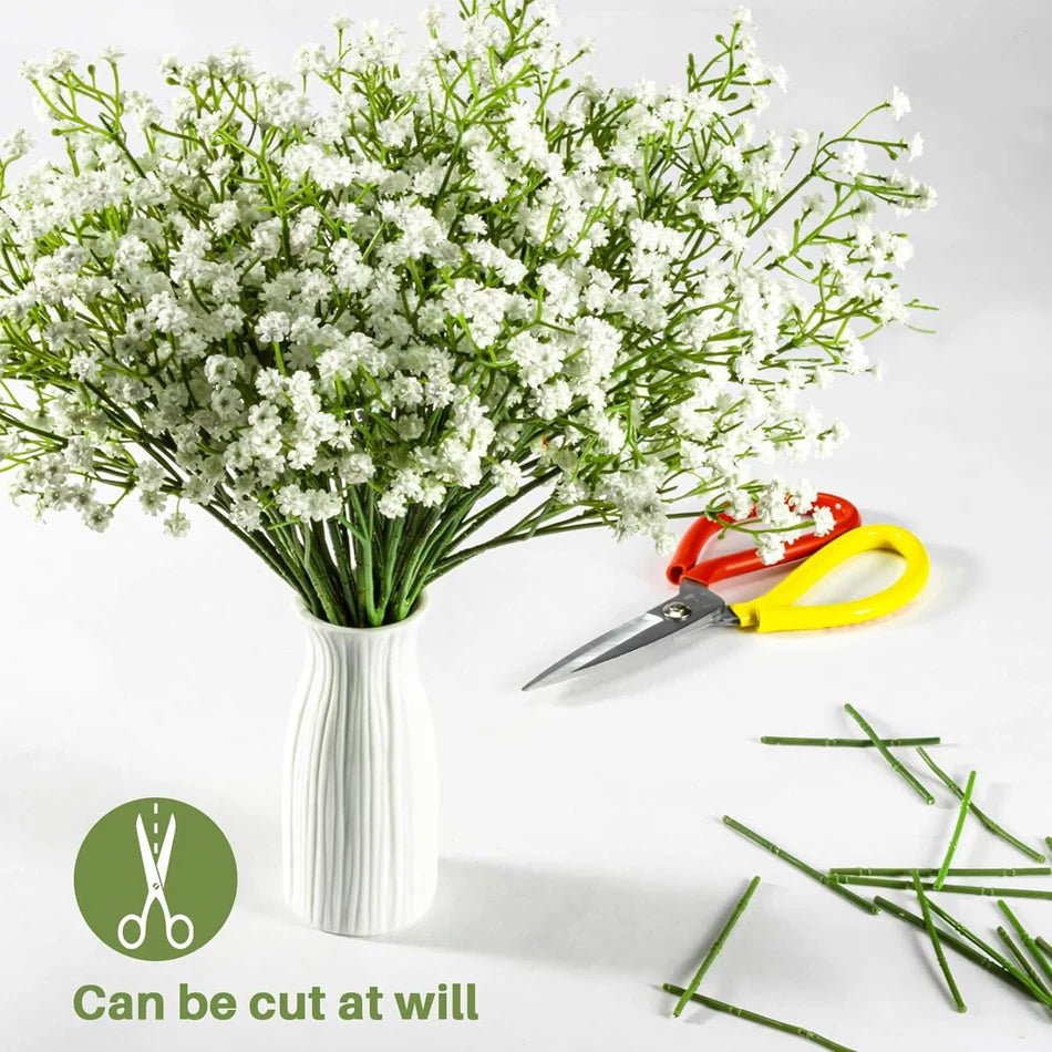 Artificial Baby Breath Flowers Wedding Table Greenery Decor