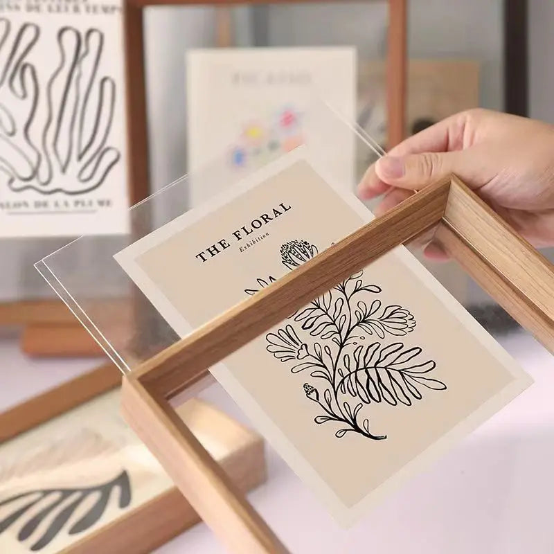 Classic Solid Wood Picture Frame For Photos And Wall Display