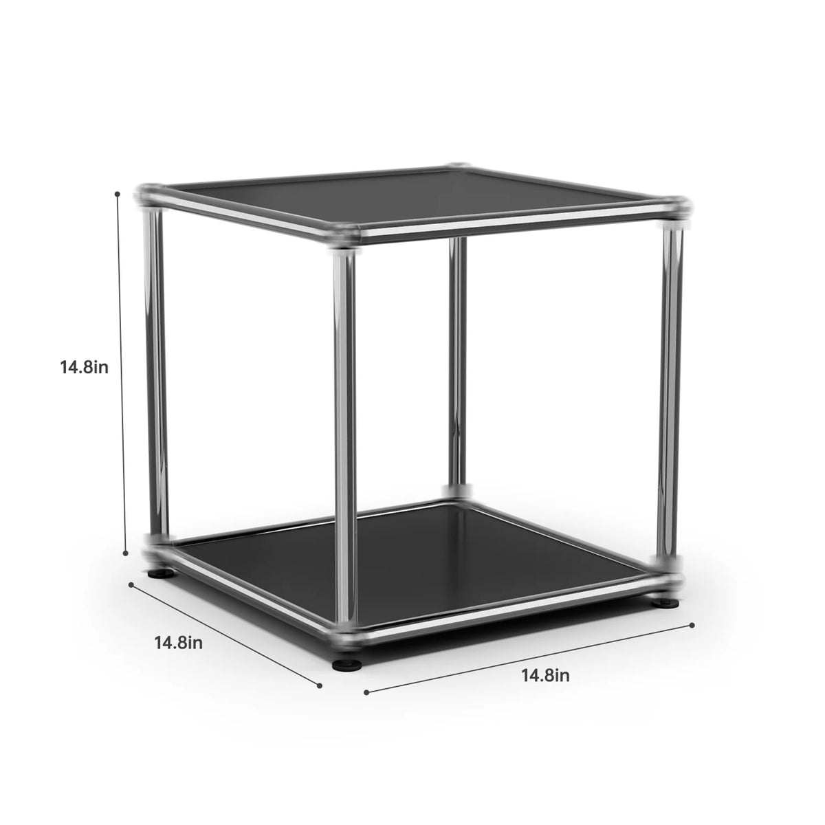 Modern Storage Cabinet Stainless Steel TV Stand Home Office Furniture