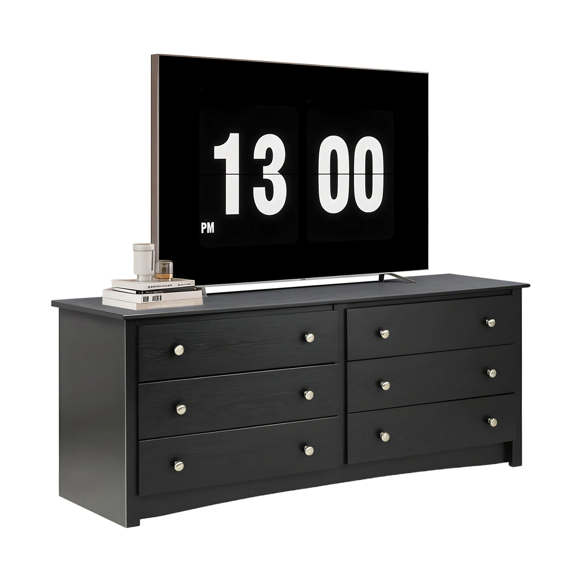 JHK Modern Wood Chest of Drawers Cabinet for Living Room