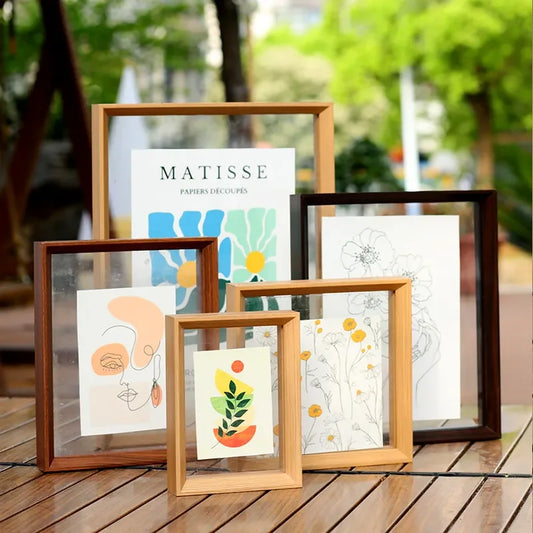 Classic Solid Wood Picture Frame For Photos And Wall Display