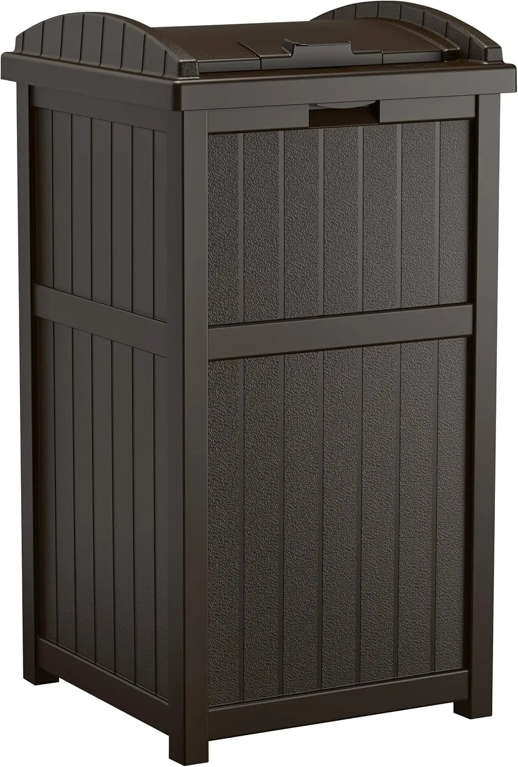Suncast Outdoor Resin Trash Hideaway Waste Storage Container
