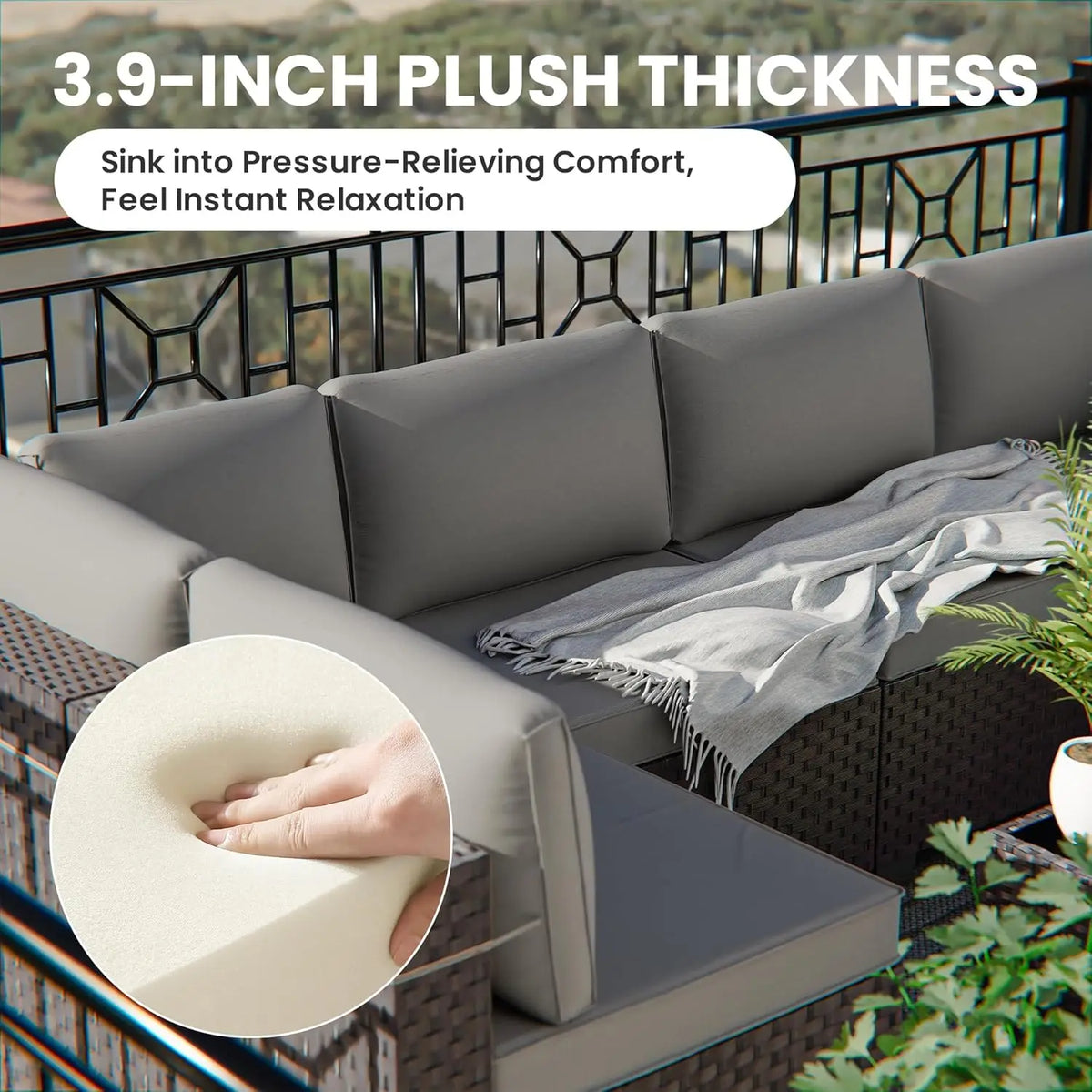 Xiaolang All Weather PE Rattan Outdoor Patio Furniture Set